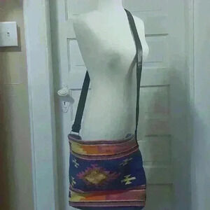 ANGIE woven crossbody bag